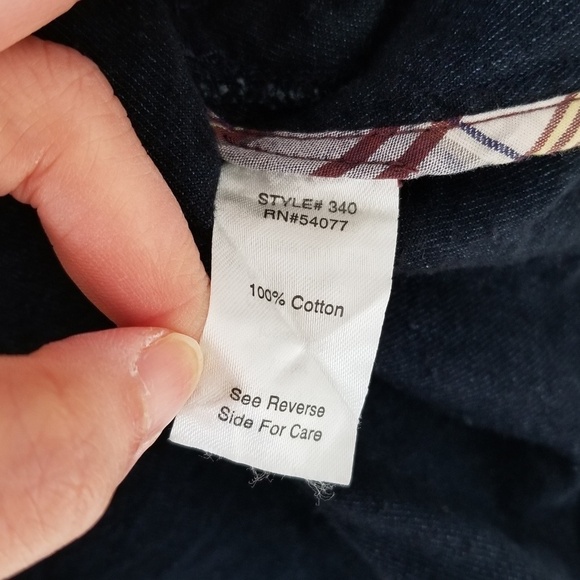 CAbi Cotton Blue Button Up Shirt Jacket Size Small - Picture 7 of 8